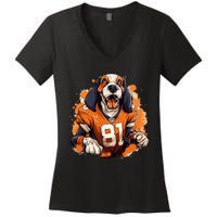 Tennessee Dog Sport Lovers Tennessee Tri Stars Women's V-Neck T-Shirt