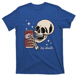 Til Death Spooky Season Skeleton Skull Horror Halloween Gift T-Shirt