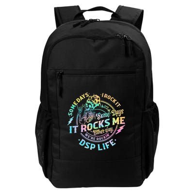 Tie Dye Some Days I Rock It Some Days It Rocks Me Dsp Life Daily Commute Backpack