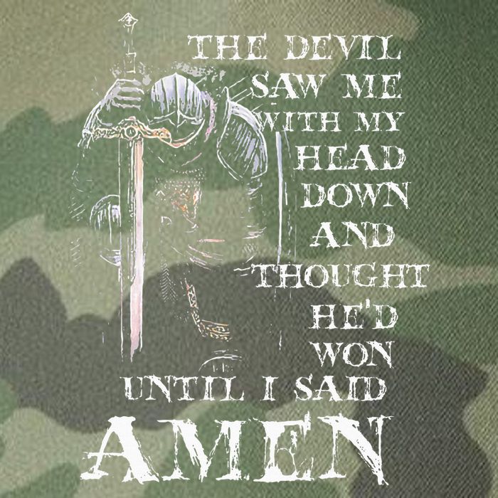 The Devil Saw Me With My Head Down And Thought HeD Won Legacy Tie Dye Trucker Hat