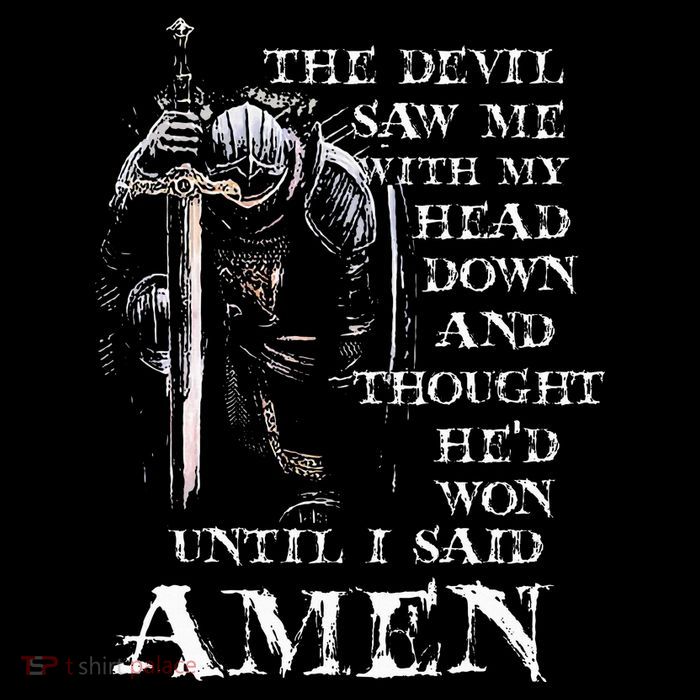 The Devil Saw Me With My Head Down And Thought HeD Won Flexfit Unipanel Trucker Cap