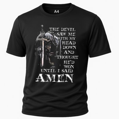 The Devil Saw Me With My Head Down And Thought HeD Won Performance Shirt