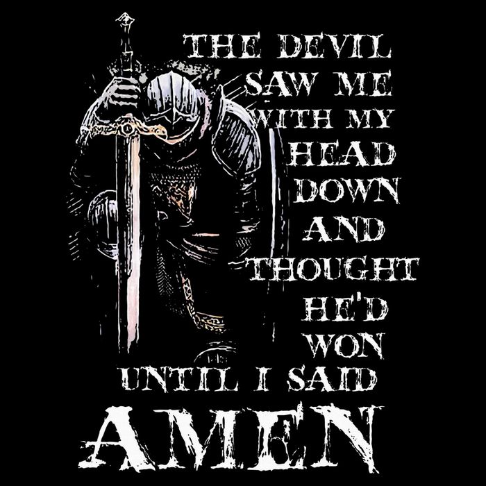 The Devil Saw Me With My Head Down And Thought HeD Won Bucket Hat
