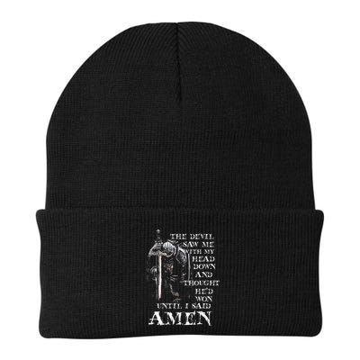 The Devil Saw Me With My Head Down And Thought HeD Won Beanie