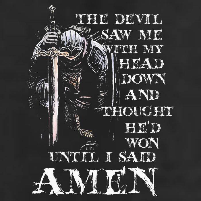 The Devil Saw Me With My Head Down And Thought HeD Won Beanie