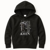 The Devil Saw Me With My Head Down And Thought HeD Won Kids Hoodie