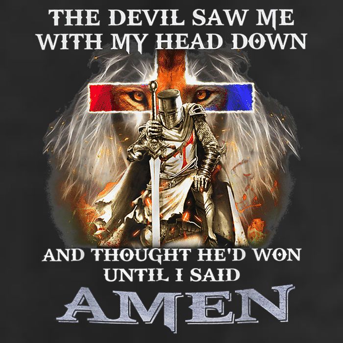 The Devil Saw Me With My Head Down Thought He Won 12oz Stainless Steel Coffee Mug