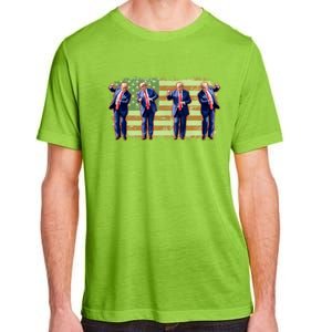 Trump Dance Save America Trump 2024 Trump 45 47 Funny Trump Gift Adult ChromaSoft Performance T-Shirt