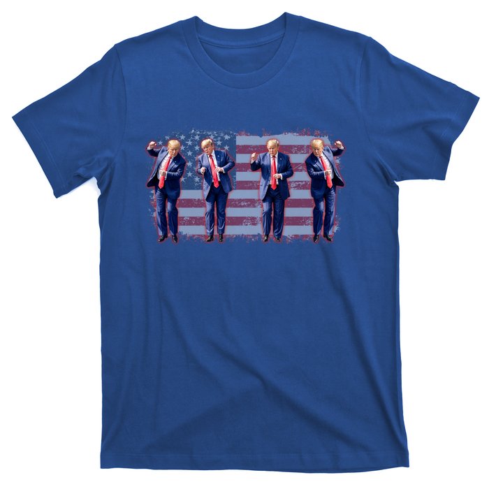 Trump Dance Save America Trump 2024 Trump 45 47 Funny Trump Gift T-Shirt