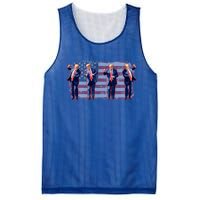 Trump Dance Save America Trump 2024 Trump 45 47 Funny Trump Gift Mesh Reversible Basketball Jersey Tank