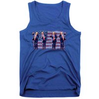 Trump Dance Save America Trump 2024 Trump 45 47 Funny Trump Gift Tank Top