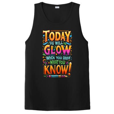 Testing Day Show What You Know Teacher Do Not Stress PosiCharge Competitor Tank