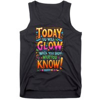 Testing Day Show What You Know Teacher Do Not Stress Tank Top