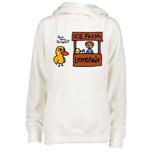 The Duck Song Got Any Grapes Funny Meme Womens Funnel Neck Pullover Hood