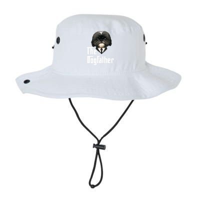 The Dogfather Shih Tzu Dad Shih Tzu Papa Funny Dog Owner Legacy Cool Fit Booney Bucket Hat