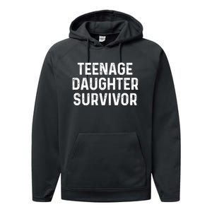 Teenage Daughter Survivor Performance Fleece Hoodie