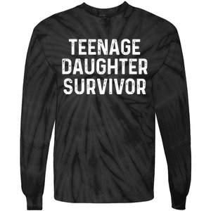 Teenage Daughter Survivor Tie-Dye Long Sleeve Shirt