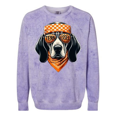 Tennessee Dog Sport Lovers Tennessee Lover Colorblast Crewneck Sweatshirt