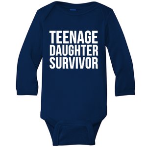 Teenage Daughter Survivor Baby Long Sleeve Bodysuit