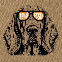 Tennessee Dog Sport Lovers Tennessee Coonhound Cotton Canvas Backpack