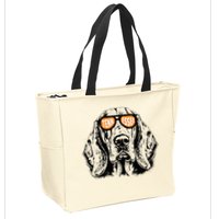 Tennessee Dog Sport Lovers Tennessee Coonhound Zip Tote Bag