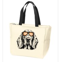 Tennessee Dog Sport Lovers Tennessee Coonhound Zip Tote Bag