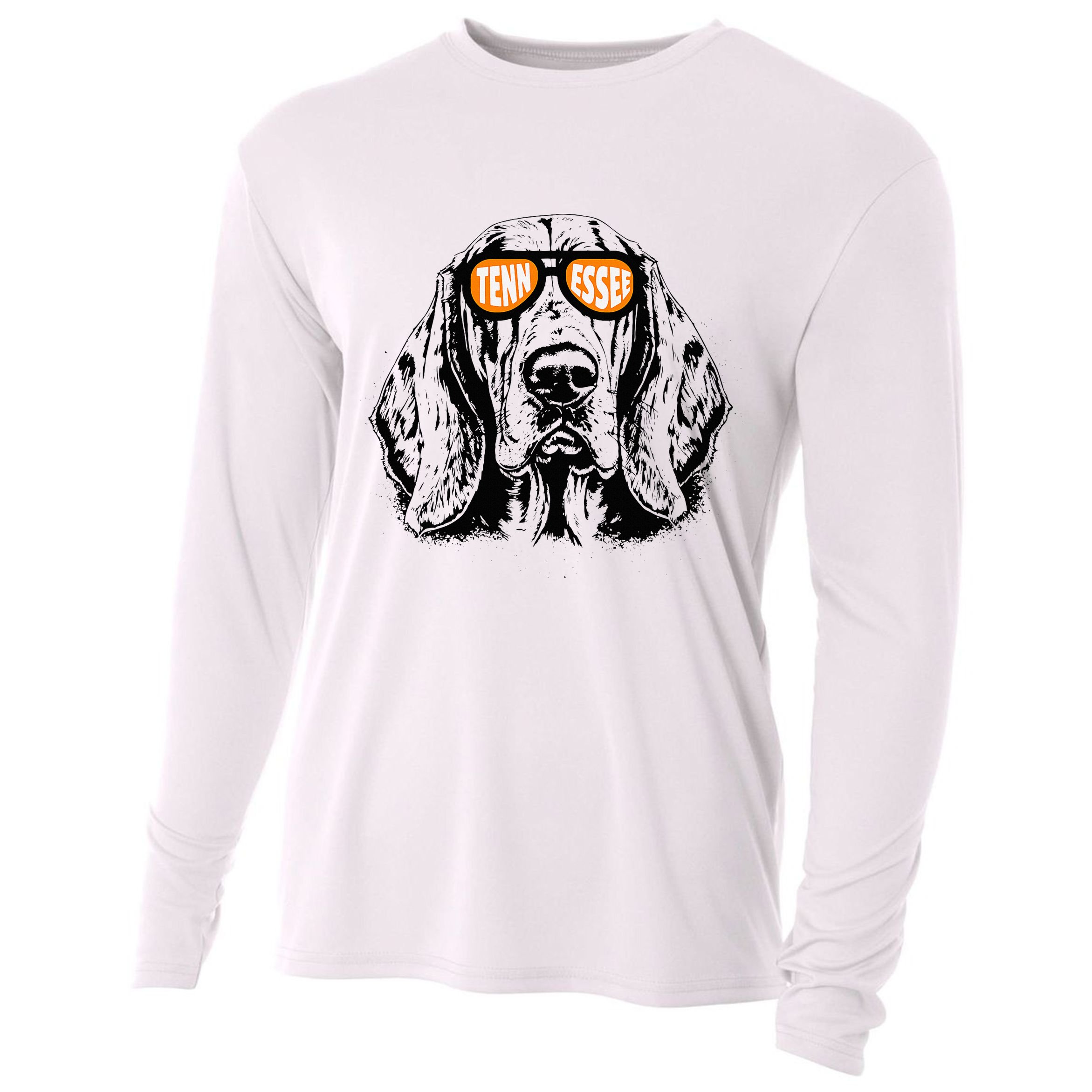 Tennessee Dog Sport Lovers Tennessee Coonhound Cooling Performance Long Sleeve Crew
