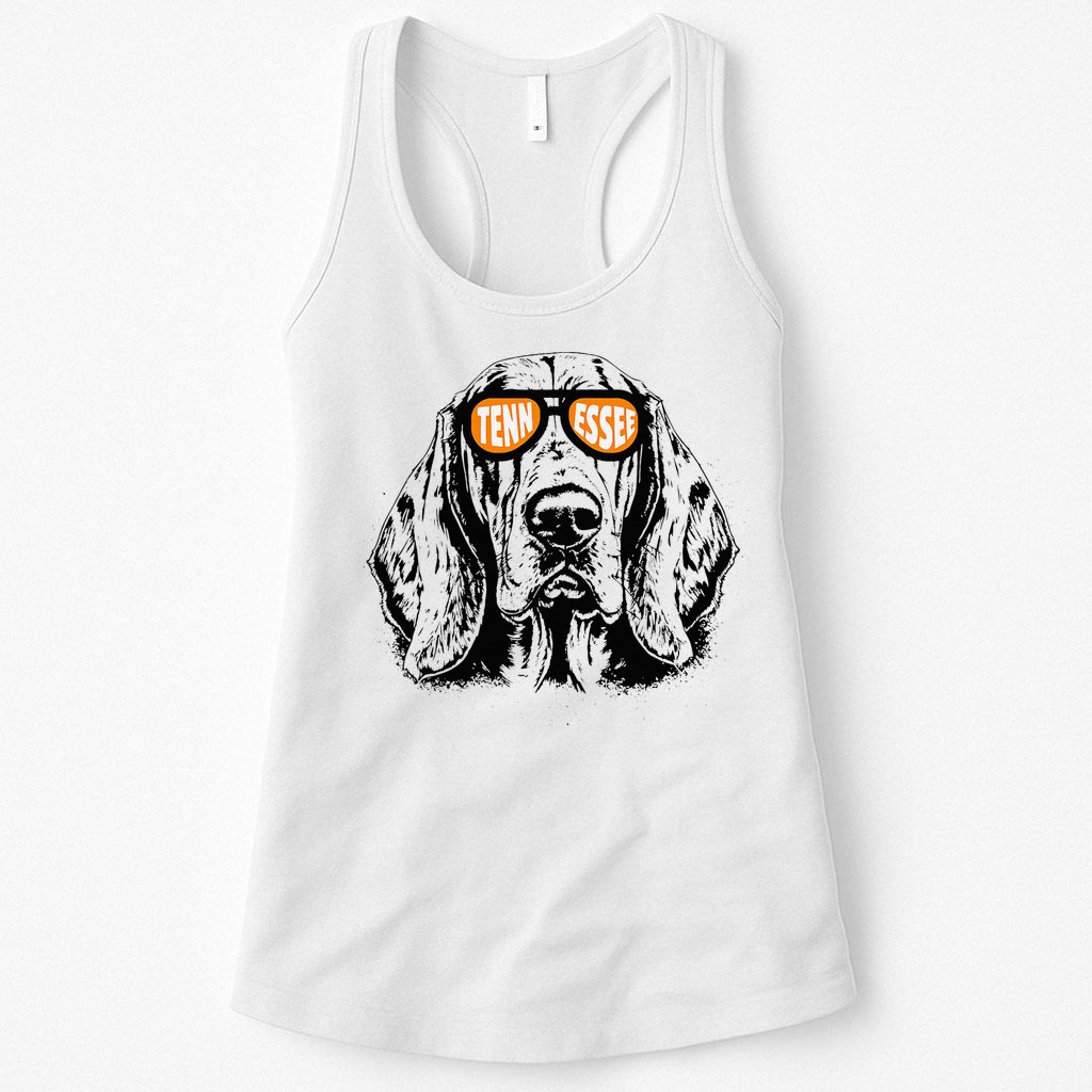 Tennessee Dog Sport Lovers Tennessee Coonhound Womens Tank Top