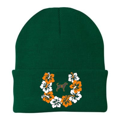 Tennessee Dog Sport Lovers Coonhound Fan Hawaii Lei Knit Cap Winter Beanie