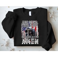 The Devil Saw Me With My Head Down Thought HeD Won On Back Sweatshirt