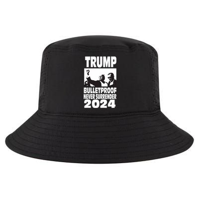 Teflon Don Trump 2024 Bulletproof Never Surrender Legend Cool Comfort Performance Bucket Hat