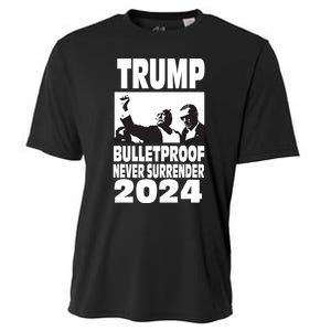 Teflon Don Trump 2024 Bulletproof Never Surrender Legend Cooling Performance Crew T-Shirt