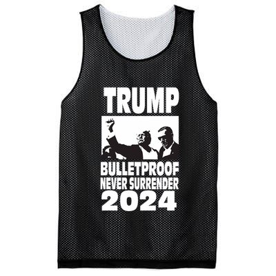 Teflon Don Trump 2024 Bulletproof Never Surrender Legend Mesh Reversible Basketball Jersey Tank