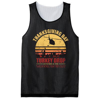 Thanksgiving day Turkey Drop As God Is My Witness Mesh Reversible Basketball Jersey Tank