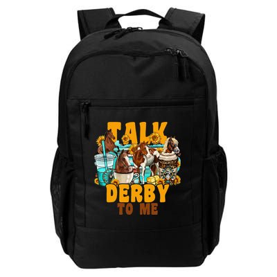 Talk Derby To Me Horse Western Horses Coffee Cups Backpack