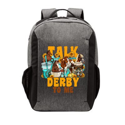 Talk Derby To Me Horse Western Horses Coffee Cups Vector Backpack