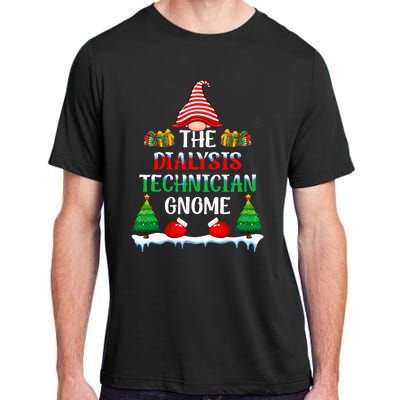 The Dialysis Technician Gnome Kidney Nurse Christmas Adult ChromaSoft Performance T-Shirt