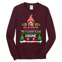 The Dialysis Technician Gnome Kidney Nurse Christmas Tall Long Sleeve T-Shirt