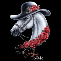 Talk Derby To Me Horse Racing Lover Derby Day Cooling Performance Crew T-Shirt