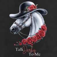 Talk Derby To Me Horse Racing Lover Derby Day 25L Jumbo Tote