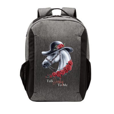 Talk Derby To Me Horse Racing Lover Derby Day Vector Backpack