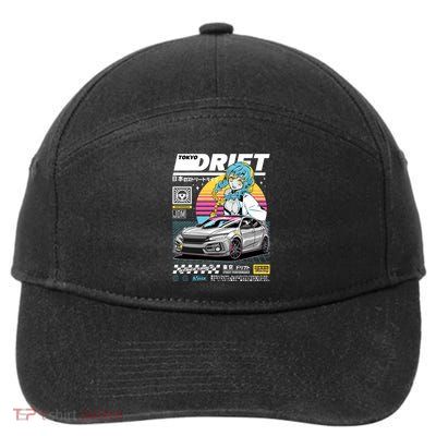 Tokyo Drift 7-Panel Snapback Hat
