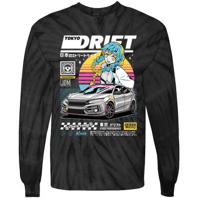 Tokyo Drift Tie-Dye Long Sleeve Shirt