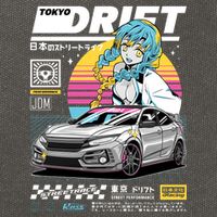 Tokyo Drift Cotton Canvas Backpack
