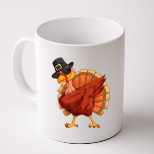 Thanksgiving Dabbing Turkey Coffee Mug