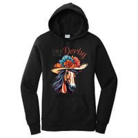 Talk Derby To Me Horse Racing Lover On Derby Day Women's Pullover Hoodie