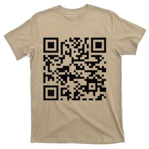 Trump Dance Troll Qr Funny President Trump Dance Code Back T-Shirt