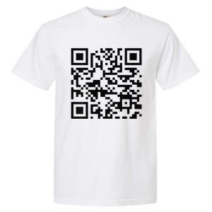 Trump Dance Troll Qr Funny President Trump Dance Code Back Garment-Dyed Heavyweight T-Shirt