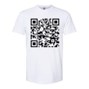 Trump Dance Troll Qr Funny President Trump Dance Code Back Softstyle CVC T-Shirt