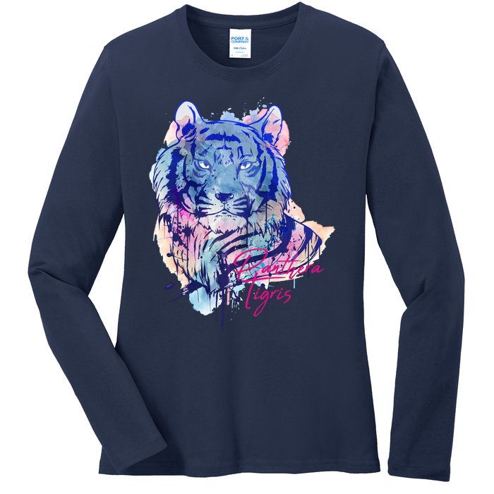 Tigris Design Ladies Long Sleeve Shirt